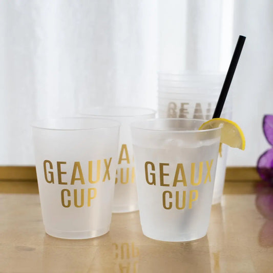 Geaux Cup Frosted Party Cups