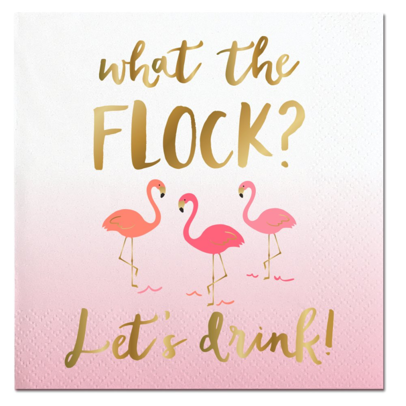 What the Flock Beverage Napkins