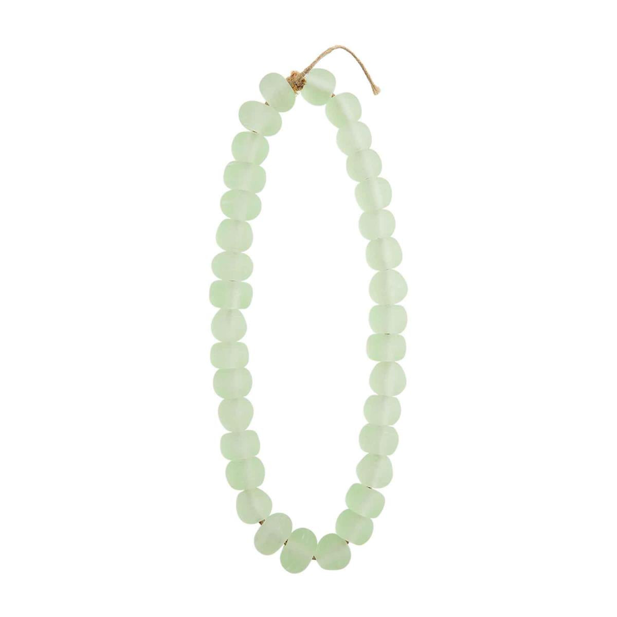 Sea Green Glass Beads
