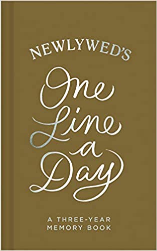 Newlywed One Line A Day Memory Book