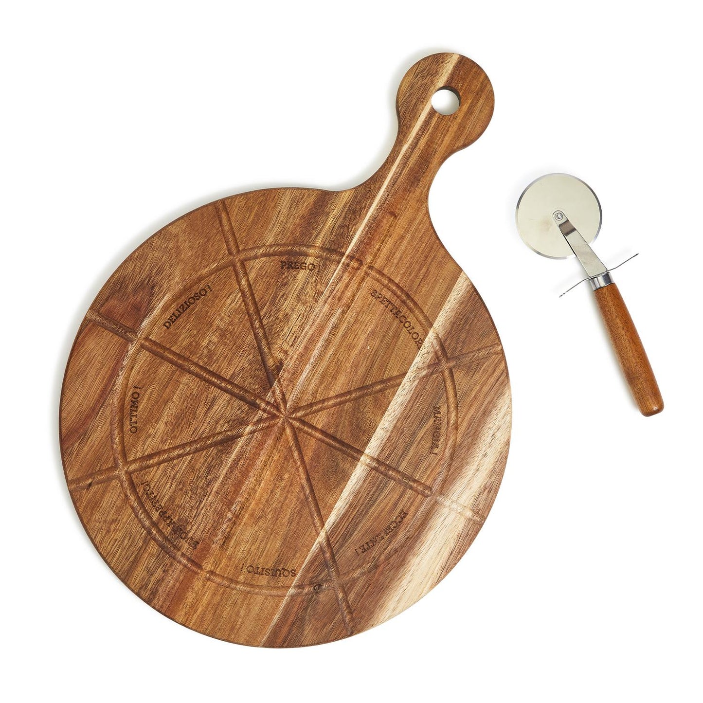 Personal Pizza Wood Serving Board