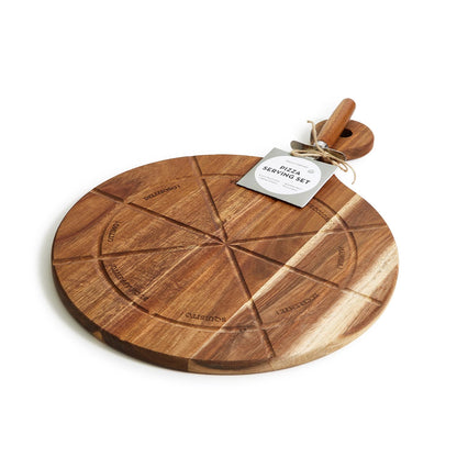 Personal Pizza Wood Serving Board