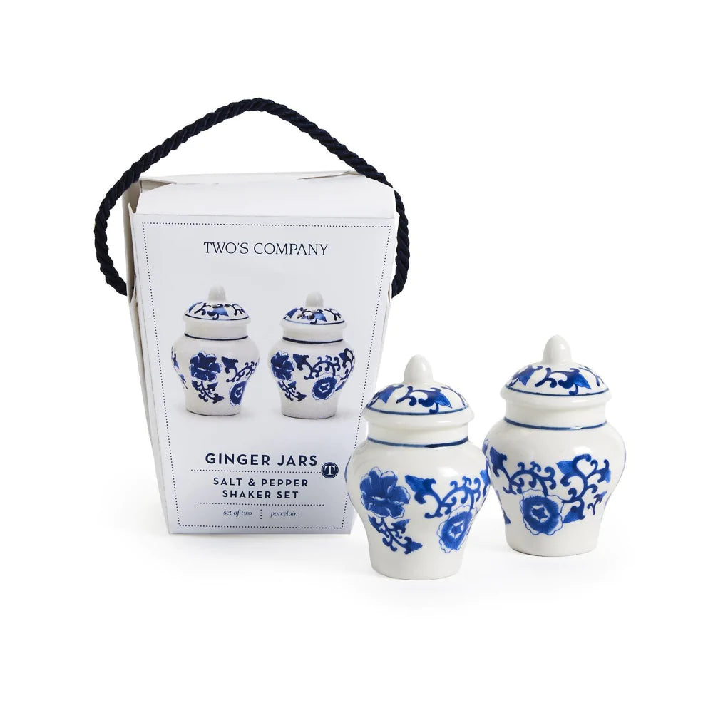Mini Ginger Jar Salt/Pepper Shakers