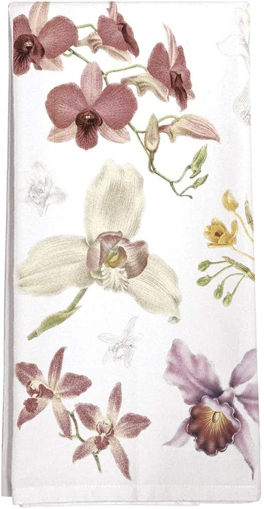 Scattered Orchid Towel