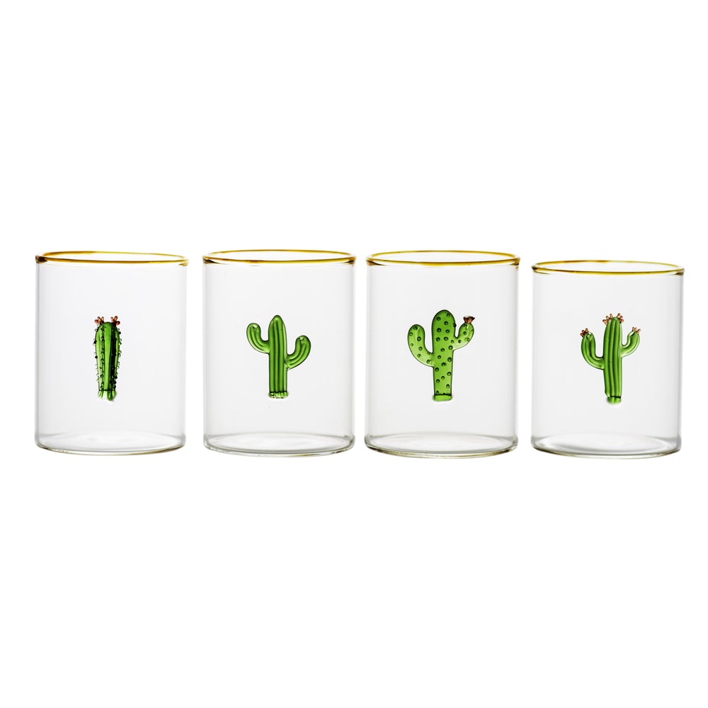 Cactus Cocktail Glasses