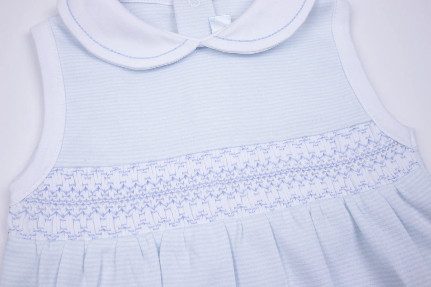 Elegant Smocked Bubble Romper