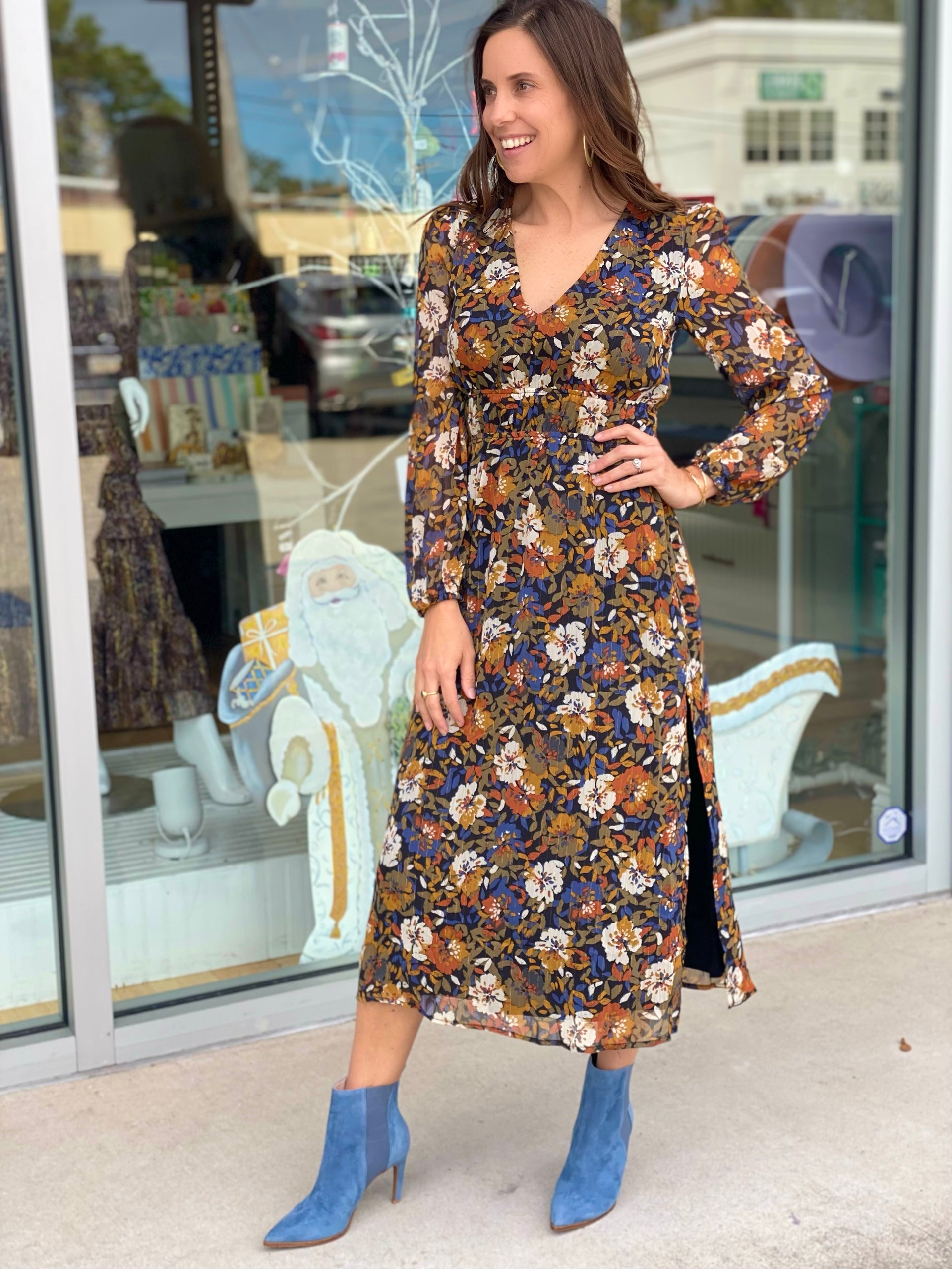 long sleeve satin dress midi Emerald Green Long Sleeve Satin Dress – Shopbrandnewyou