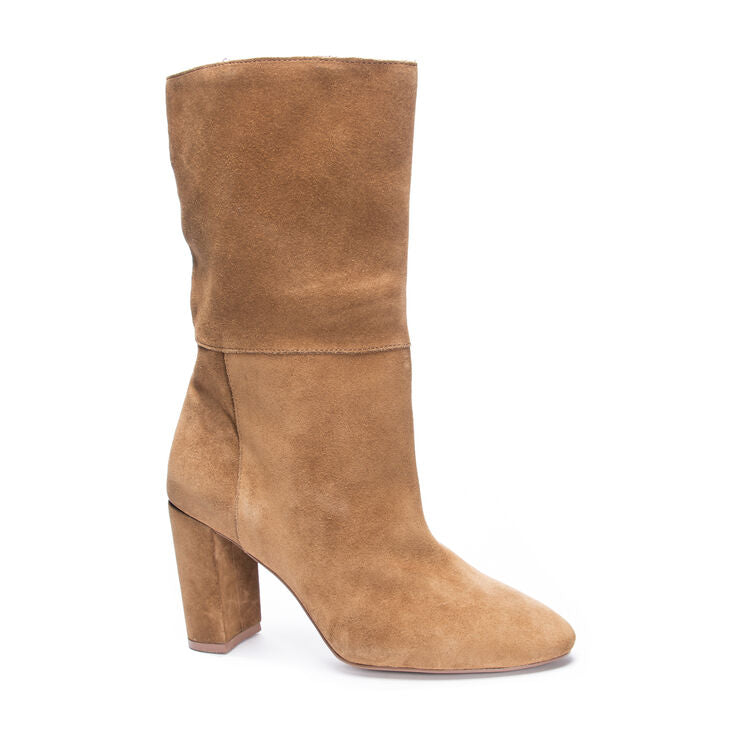 Honey Brown Suede Boots