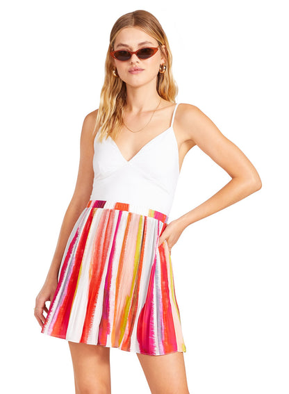 Multicolor Color My World Skirt