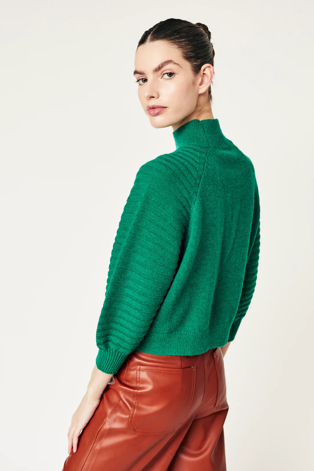 Jade Capello Puff Slv Sweater