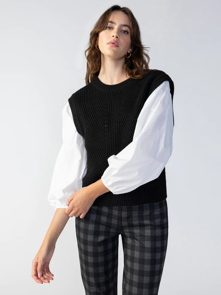 Black/White 2 Become 1 Sweater