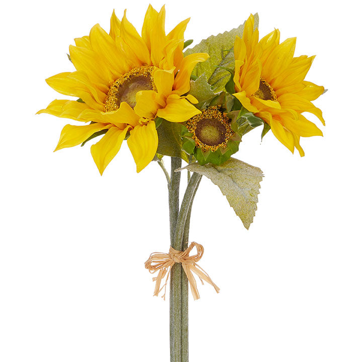 16" Real Touch Sunflower Bouquet