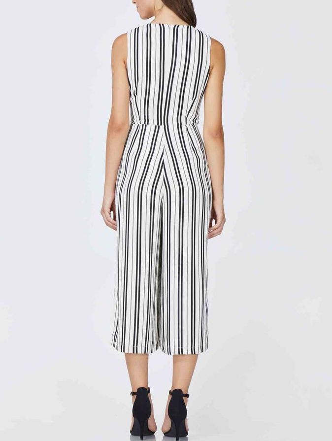 Linden Woven Tie Jumpsuit