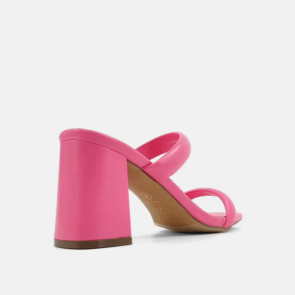 Bright Pink Farah Heel