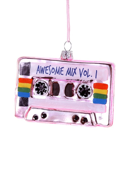 Awesome Mix Tape-Pink Ornament