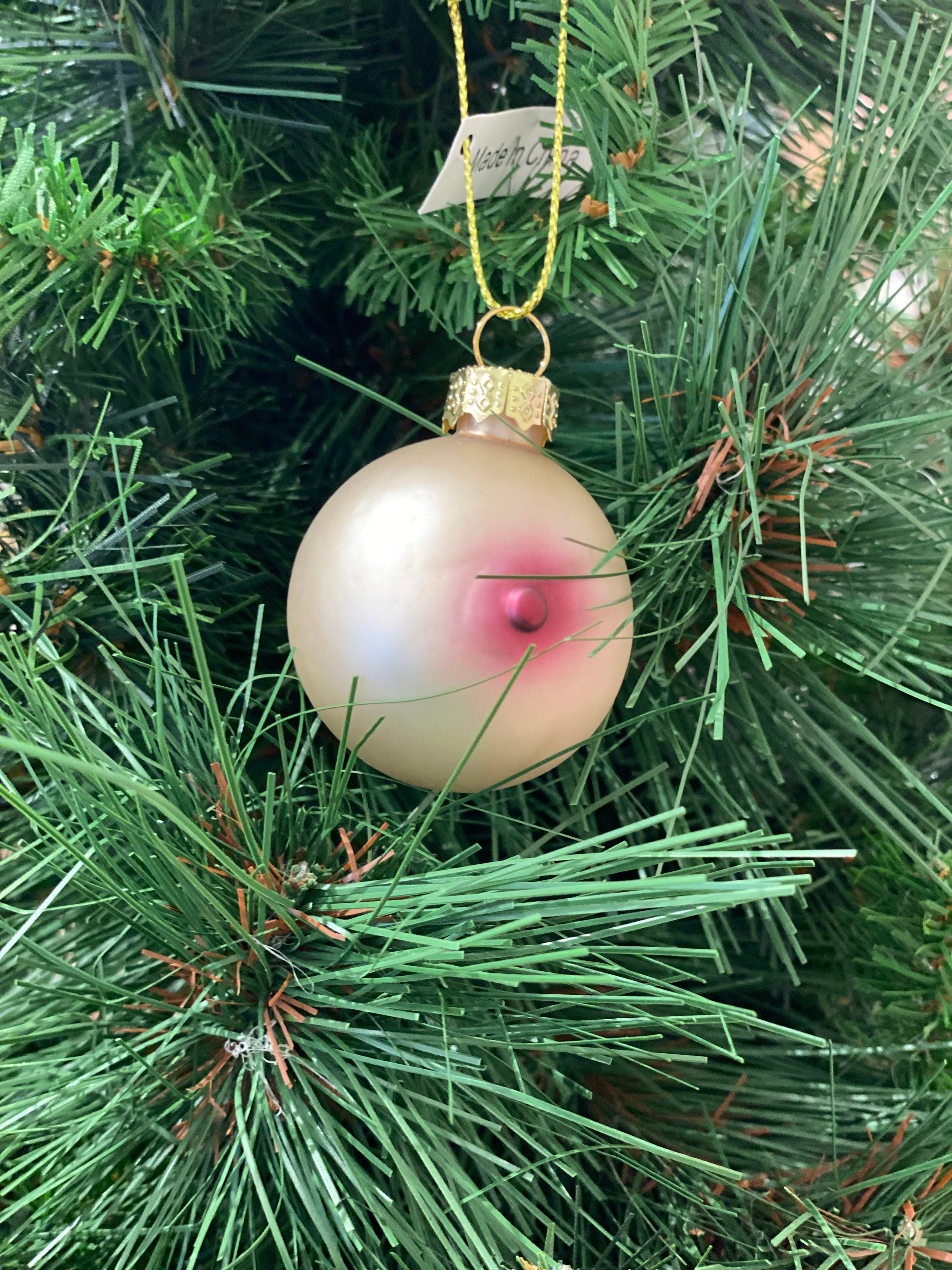 Small Boob Ornament