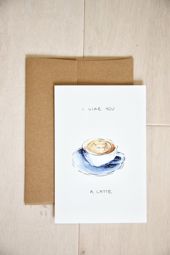 Like You a Latte Card
