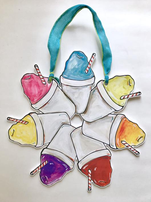 Sno Ball Door Wreath