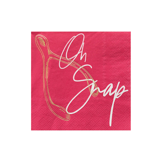 "Oh Snap" Cocktail Napkins