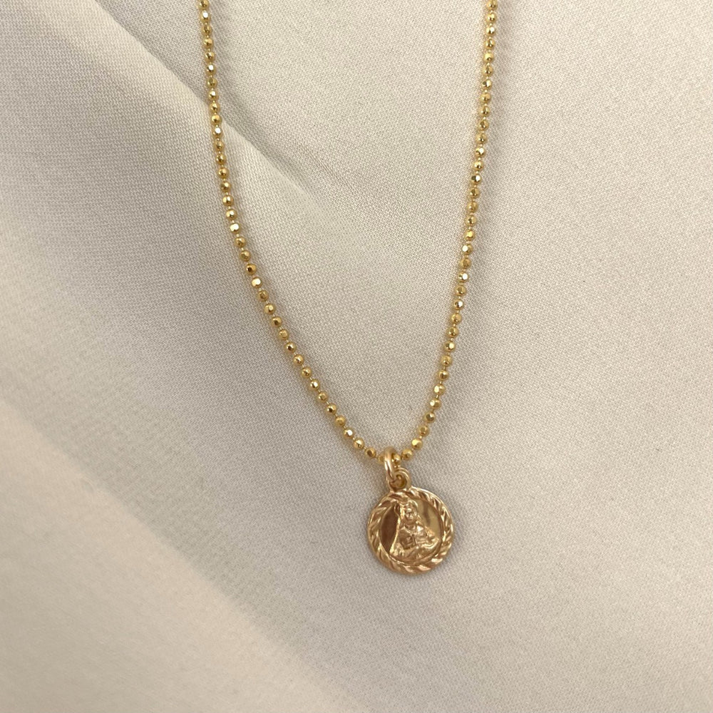 Mini Guadalupe Charm Necklace
