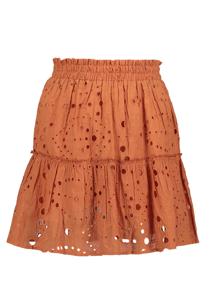 Amber Ruffle Mini Skirt