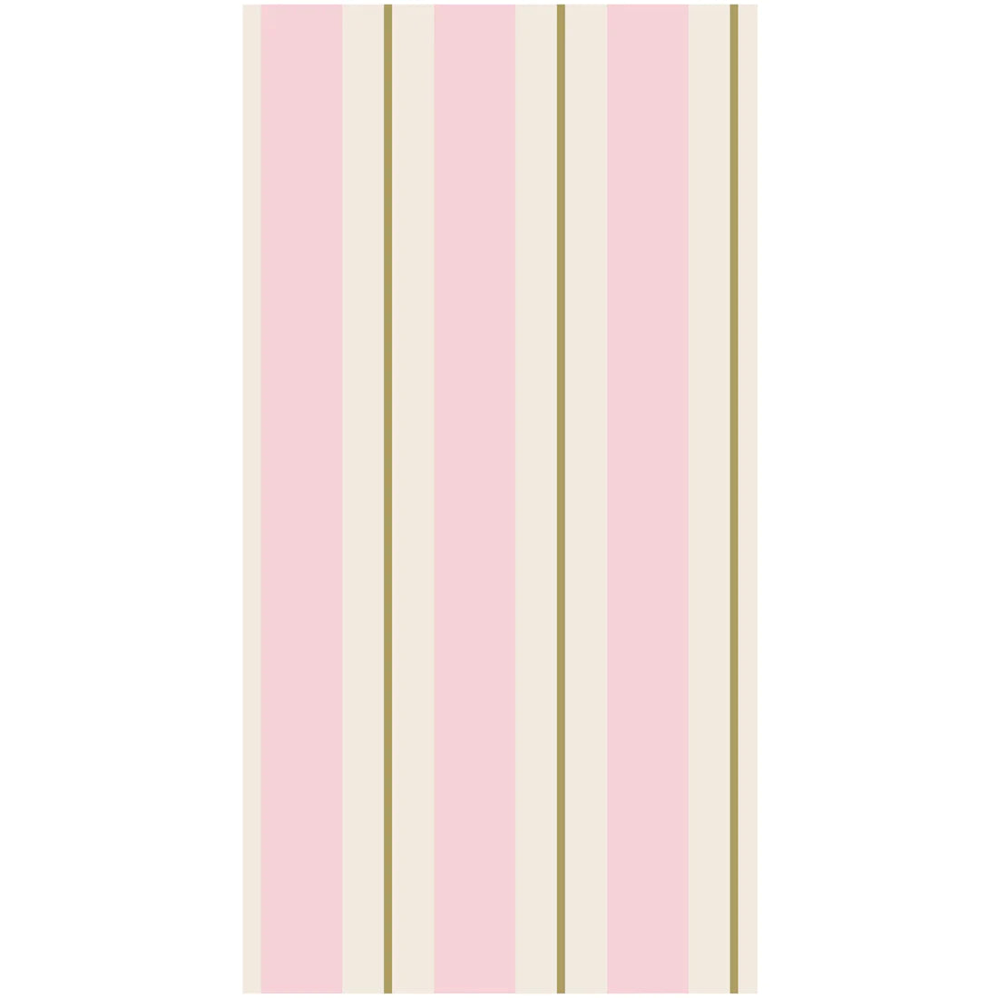 Pink & Gold Awning Guest Napkins