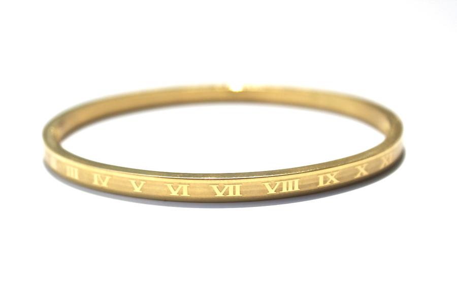 Mini Roman Numeral Bracelet