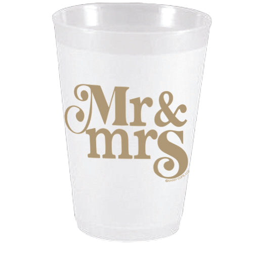 Mr. & Mrs. Frost Flex Cups