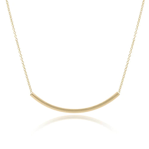 16" Gold Bliss Bar Necklace