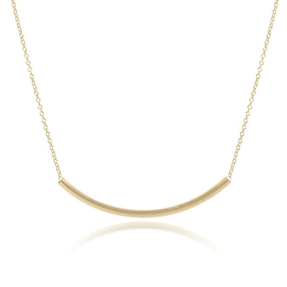 16" Gold Bliss Bar Necklace