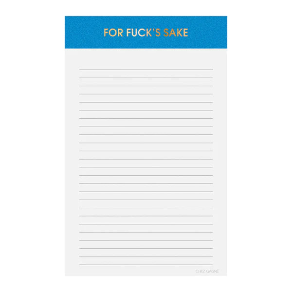 For Fuck's Sake Notepad
