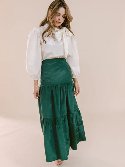 Hunter Green Hostess Skirt