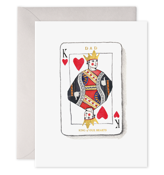 King Dad Card