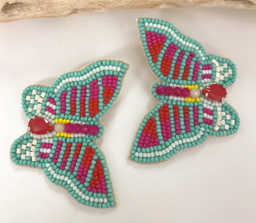 Mayorca Turquoise Butterfly Earrings