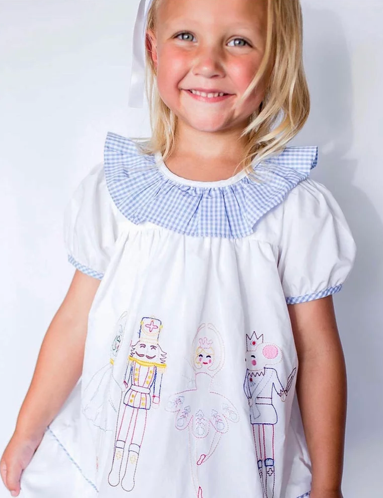 Nutcracker sales smocked dress