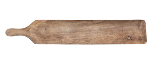 Mango Wood Serving Board w/ Handle