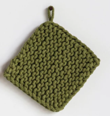 Square Crochet Pot Holder