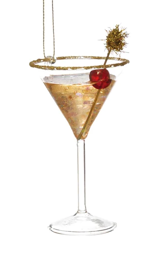 3" Cocktail Ornaments