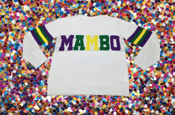 Mardi Gras Mambo Sweater