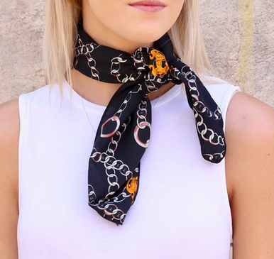 Off The Chain Silk Scarf