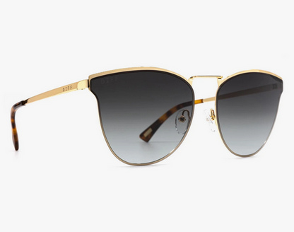 Sadie Gold & Grey Lens Sunglasses