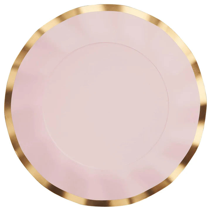 Wavy Dinner Plate Blush