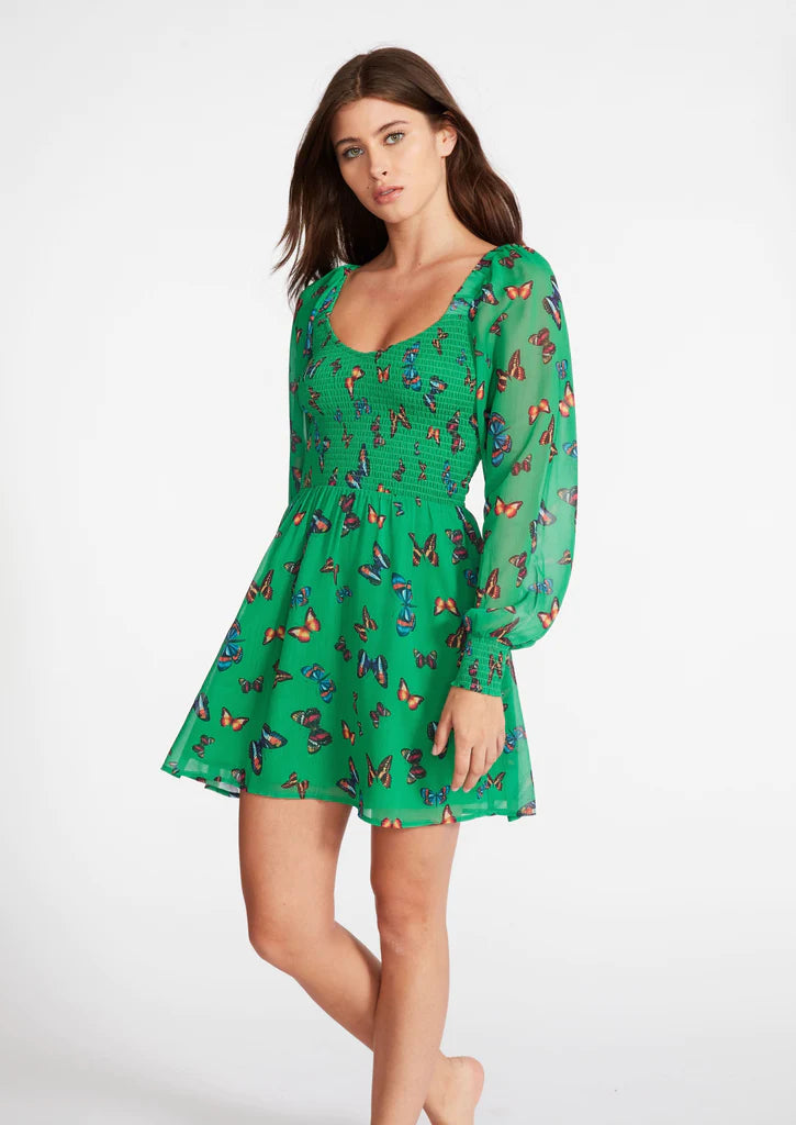 Color Me Lucky Bright Green Dress