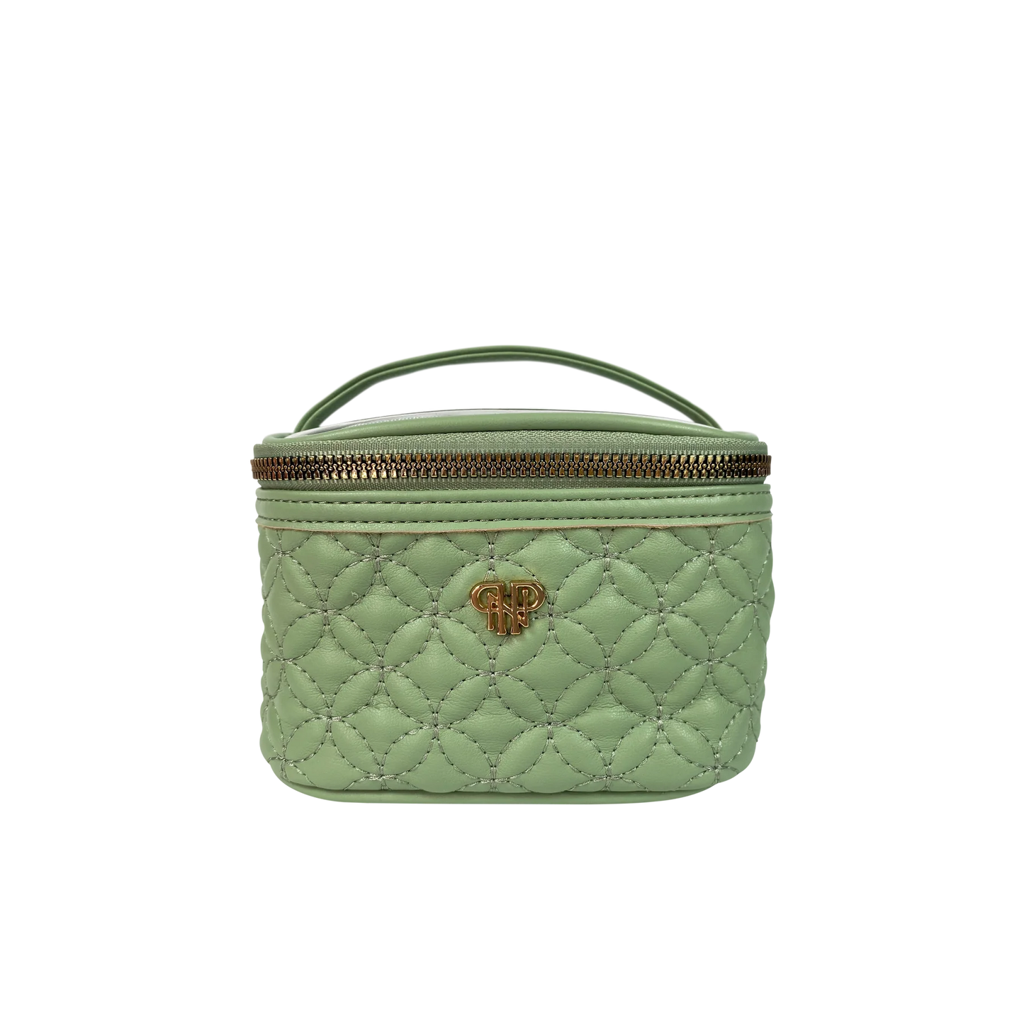 Sage Quilted Getaway Jewelry Case