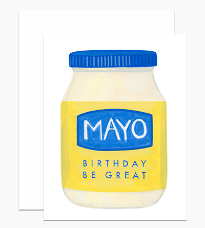 Mayo Birthday Card