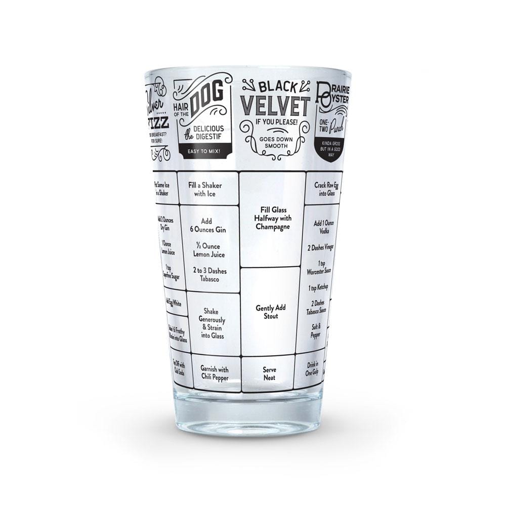 Good Measure Hangover Recipe Glass