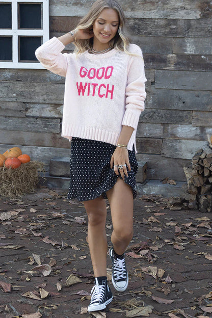 Good Witch Pink/Pink Sapphire Sweater