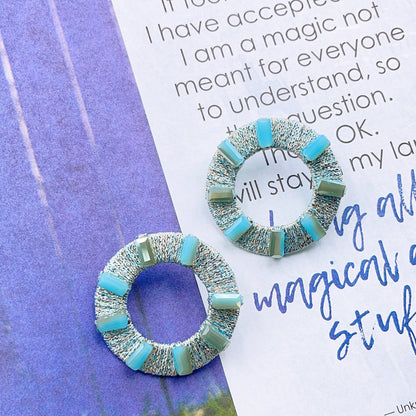 Blue Carmen Earring