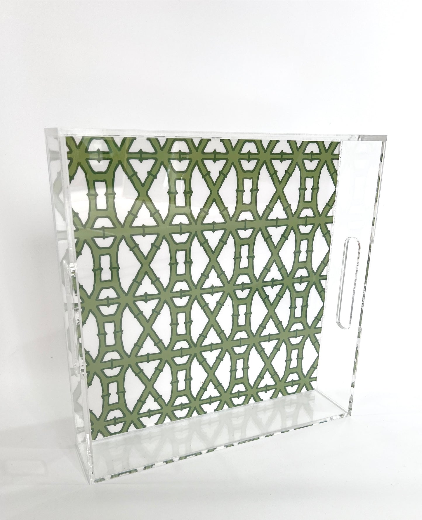 Bamboo Green Acrylic Tray