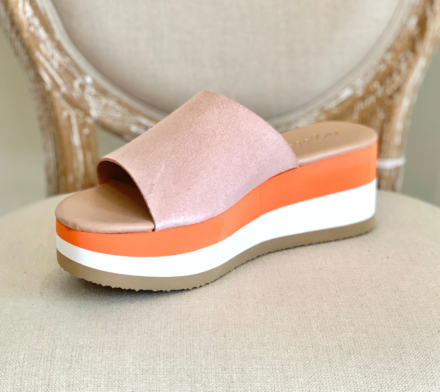 Rose One Strap Wedge